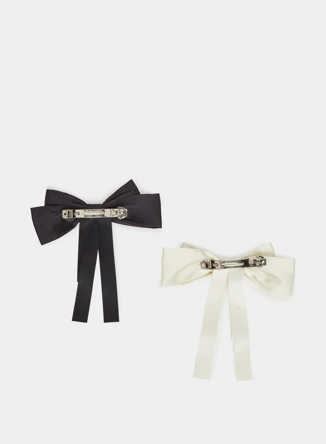 Styli Pack of 2 - Bow Hair Clips
